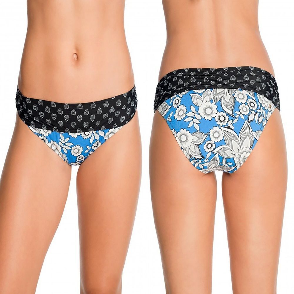 Vera Bradley Bikini Bottom Womens Lotus Leaf Piper Floral Damask Beach Summer